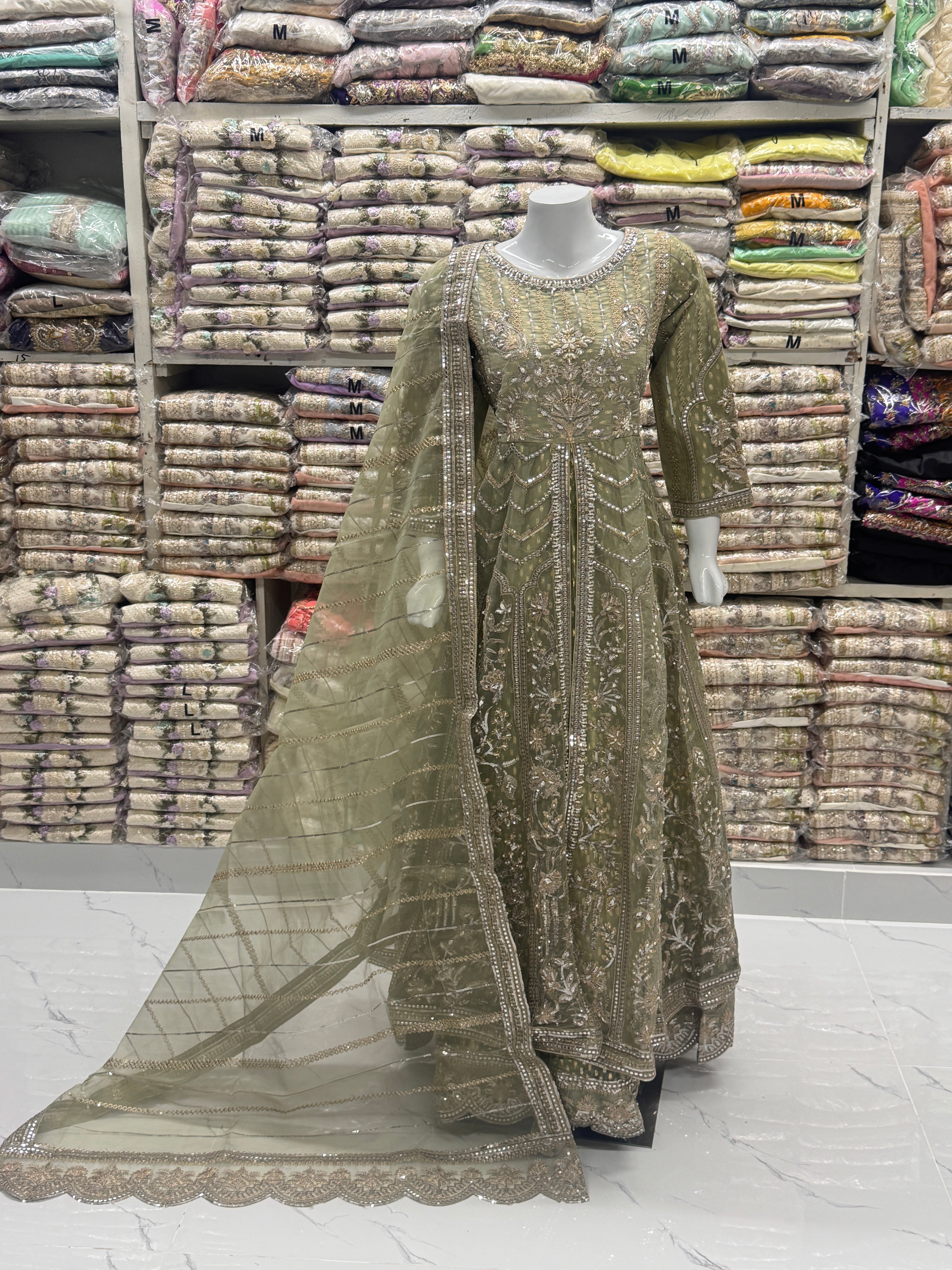 Gulaab-e-Ishq FG 145 Olive
