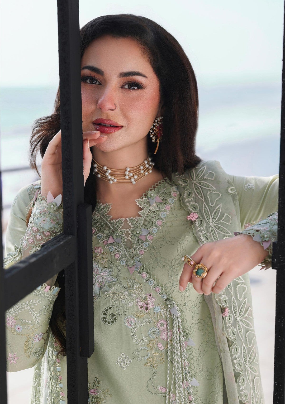 Qalamkar –  Sahil Luxury Lawn’26